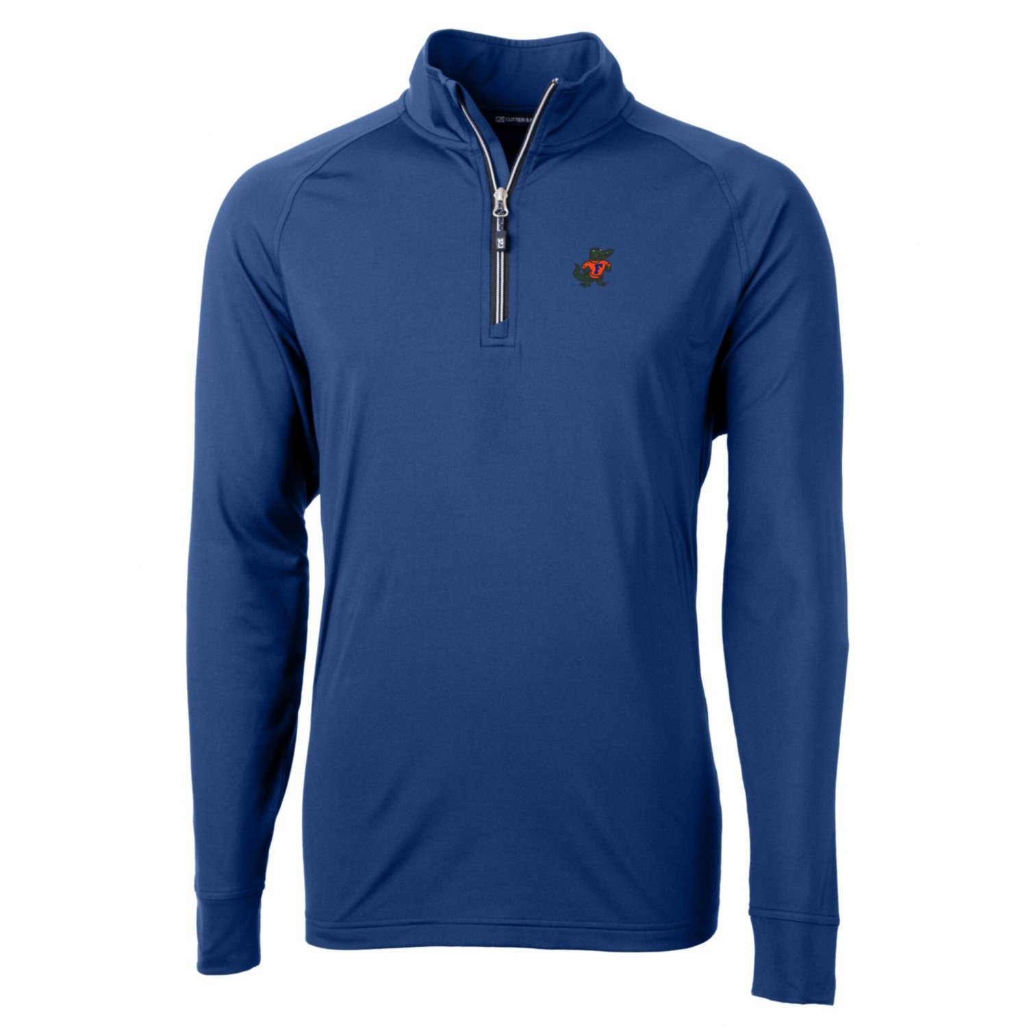 Cutter  Buck Florida Gators Adapt Eco Knit Stretch Recycled Quarter-Zip Pullover Top - view number 2