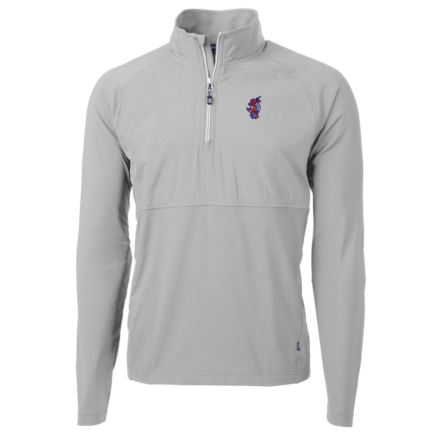 Cutter  Buck Florida Gators Swinging Gator Adapt Eco Knit Hybrid Recycled Quarter-Zip Pullover Top - view number 2