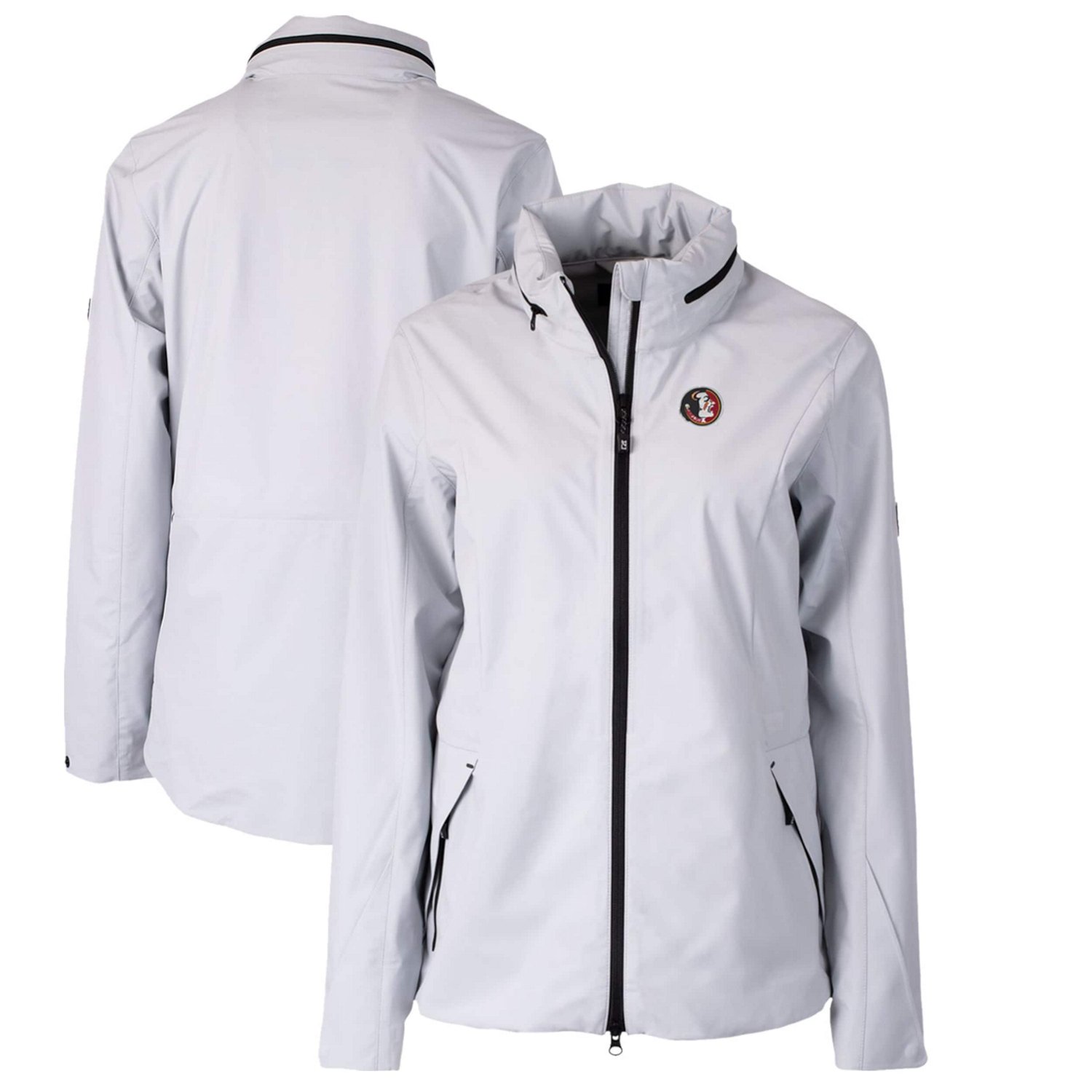 Cutter  Buck Florida State Seminoles Vault Vapor Water Repellent Stretch Full-Zip Rain Jacket - view number 1