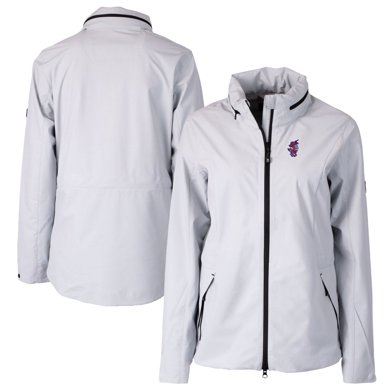 Cutter  Buck Gray Florida Gators Swinging Gator Vapor Water Repellent Stretch Full-Zip Rain Jacket - view number 1