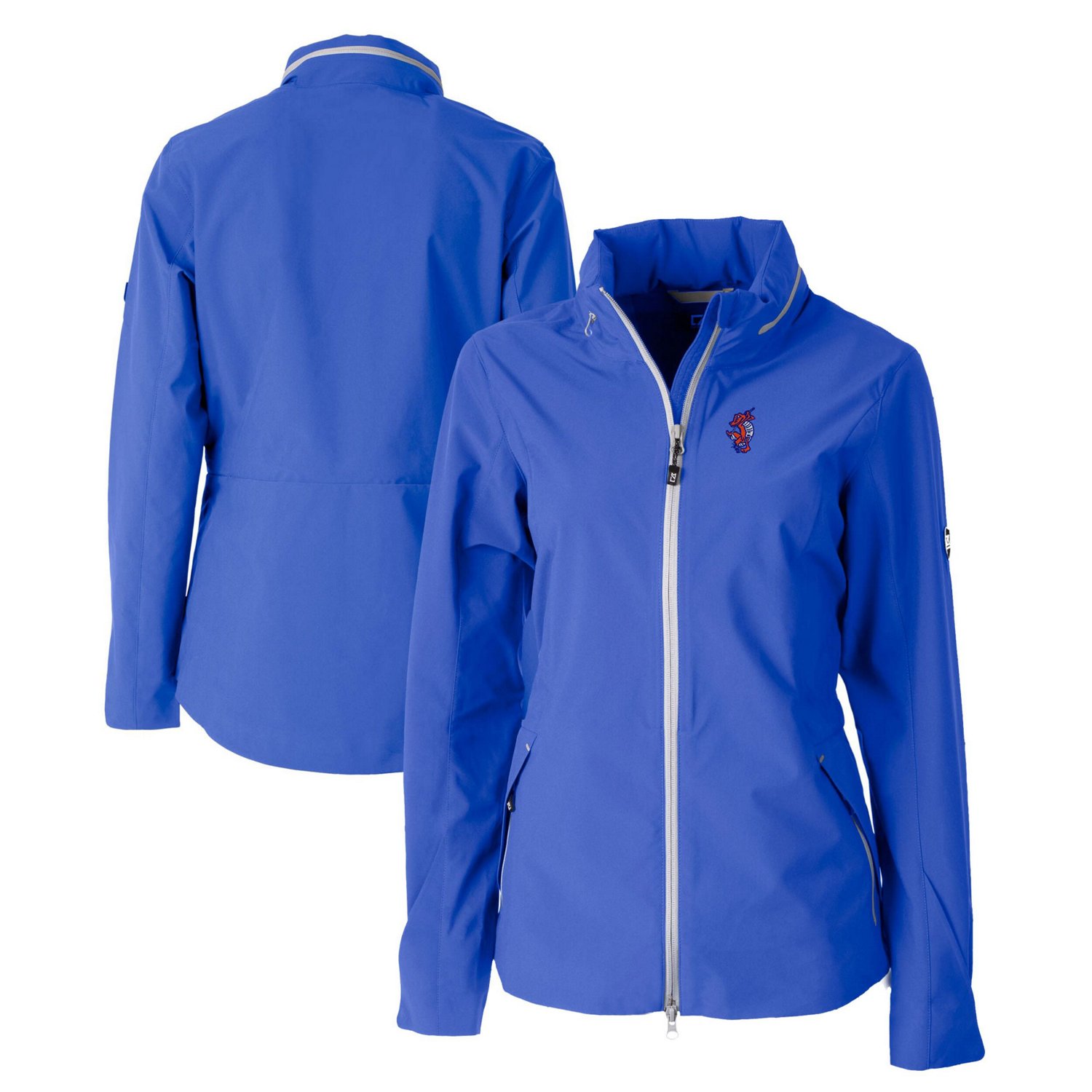 Cutter  Buck Gray Florida Gators Swinging Gator Vapor Water Repellent Stretch Full-Zip Rain Jacket - view number 1