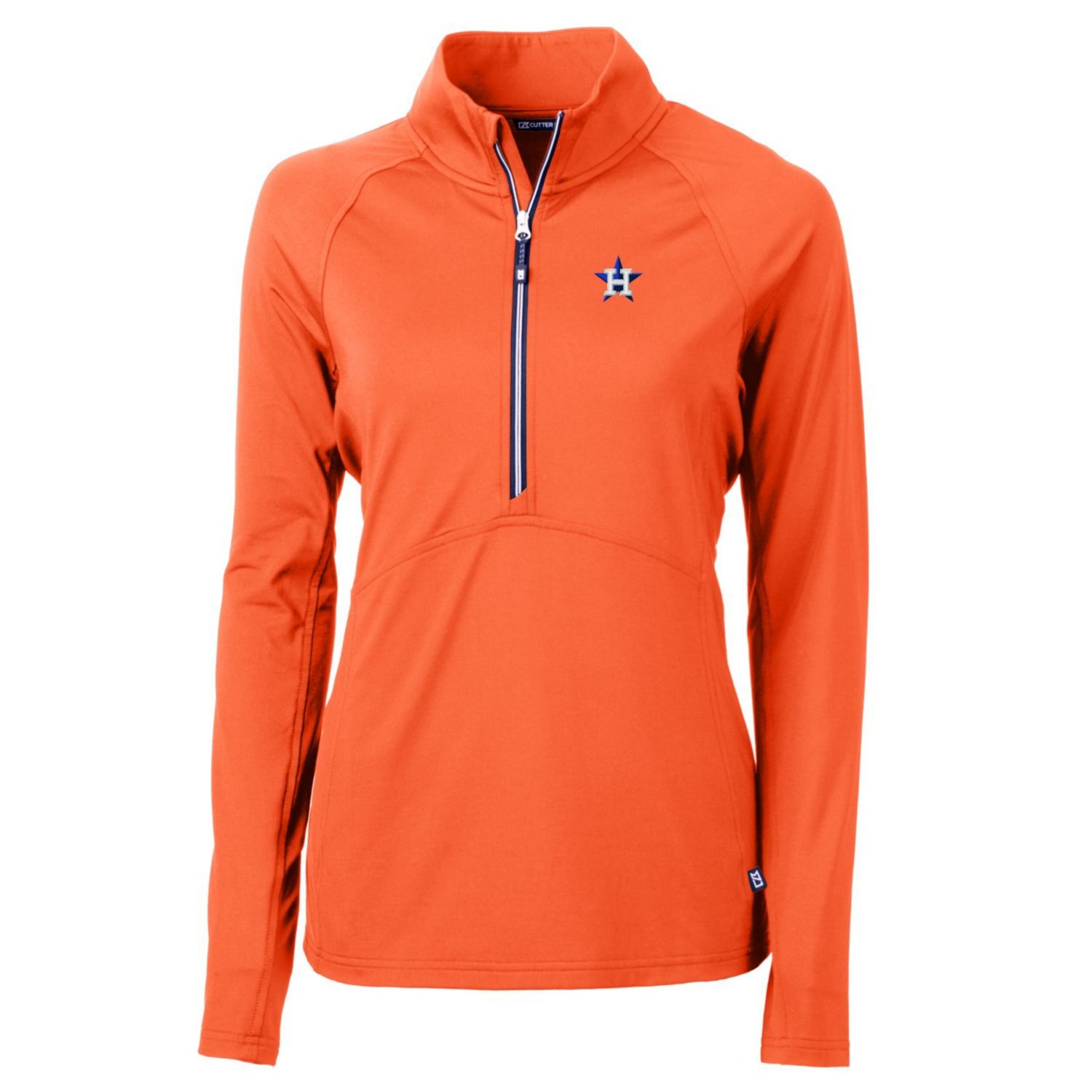 Cutter  Buck Houston Astros Adapt Eco Knit Stretch Half-Zip Pullover Top