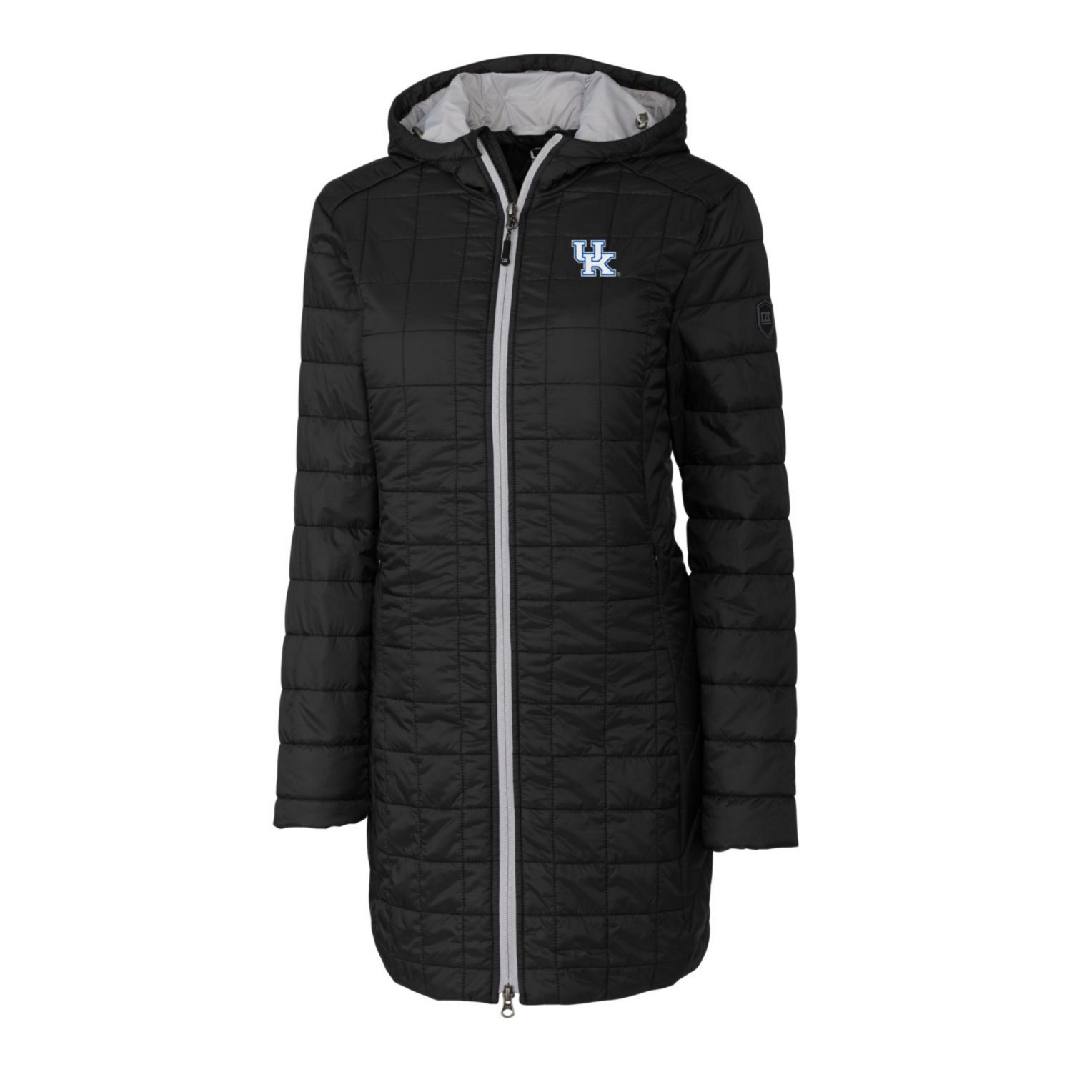 Cutter  Buck Kentucky Wildcats Rainier Primaloft Eco Hooded Long Coat                                                            - view number 2