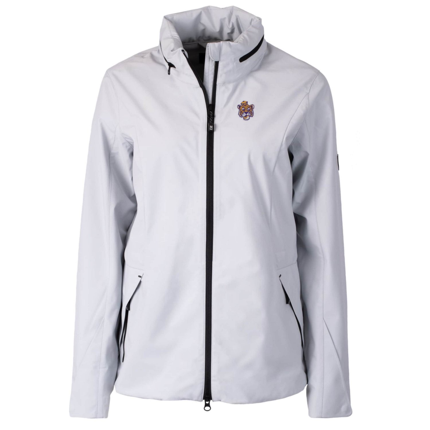 Cutter  Buck LSU Tigers Vault Vapor Water Repellent Stretch Full-Zip Rain Jacket                                                 - view number 2