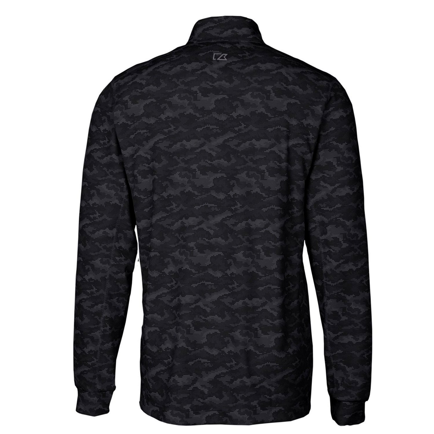Cutter  Buck Oklahoma State Cowboys Traverse Camo Print Stretch Quarter-Zip Pullover Top                                         - view number 3