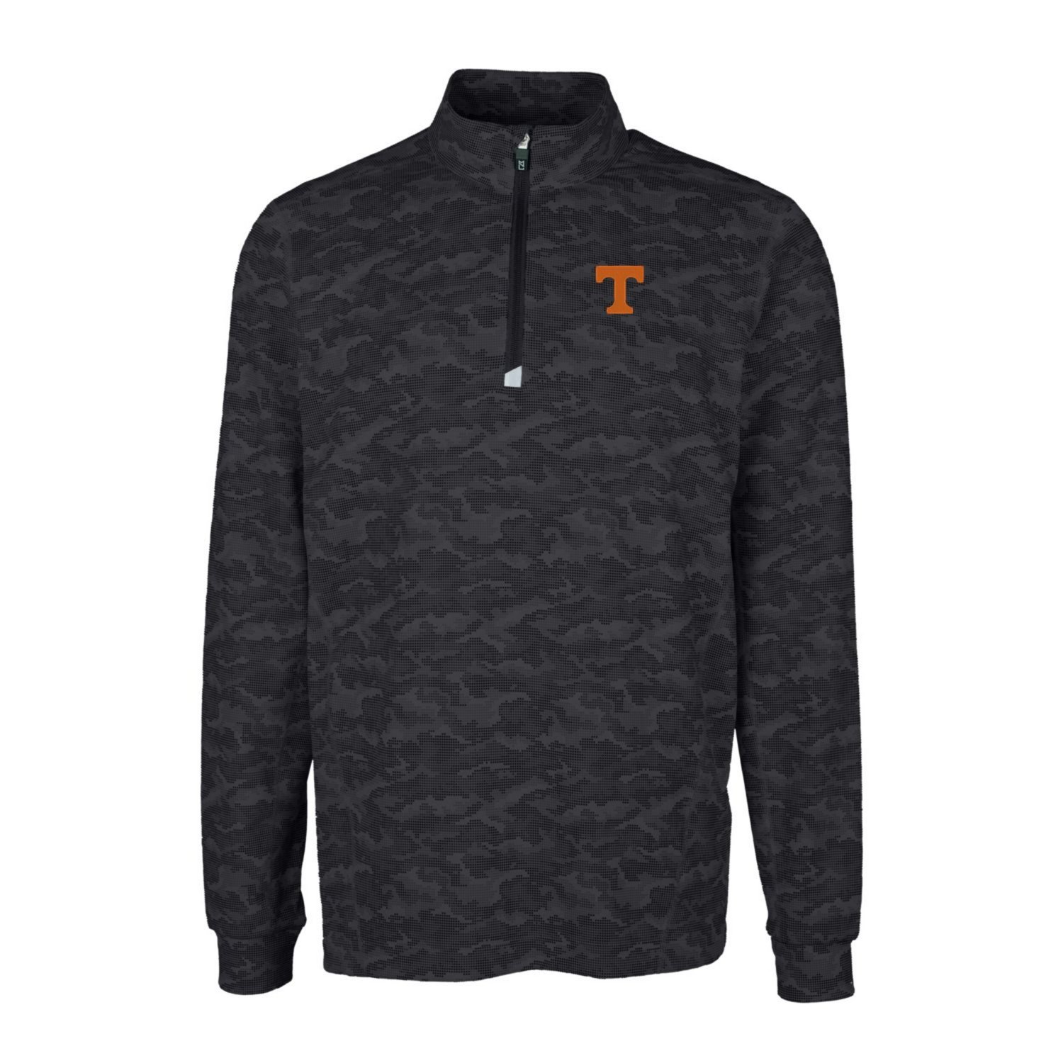 Cutter  Buck Tennessee Volunteers Traverse Camo Print Stretch Quarter-Zip Pullover Top - view number 2