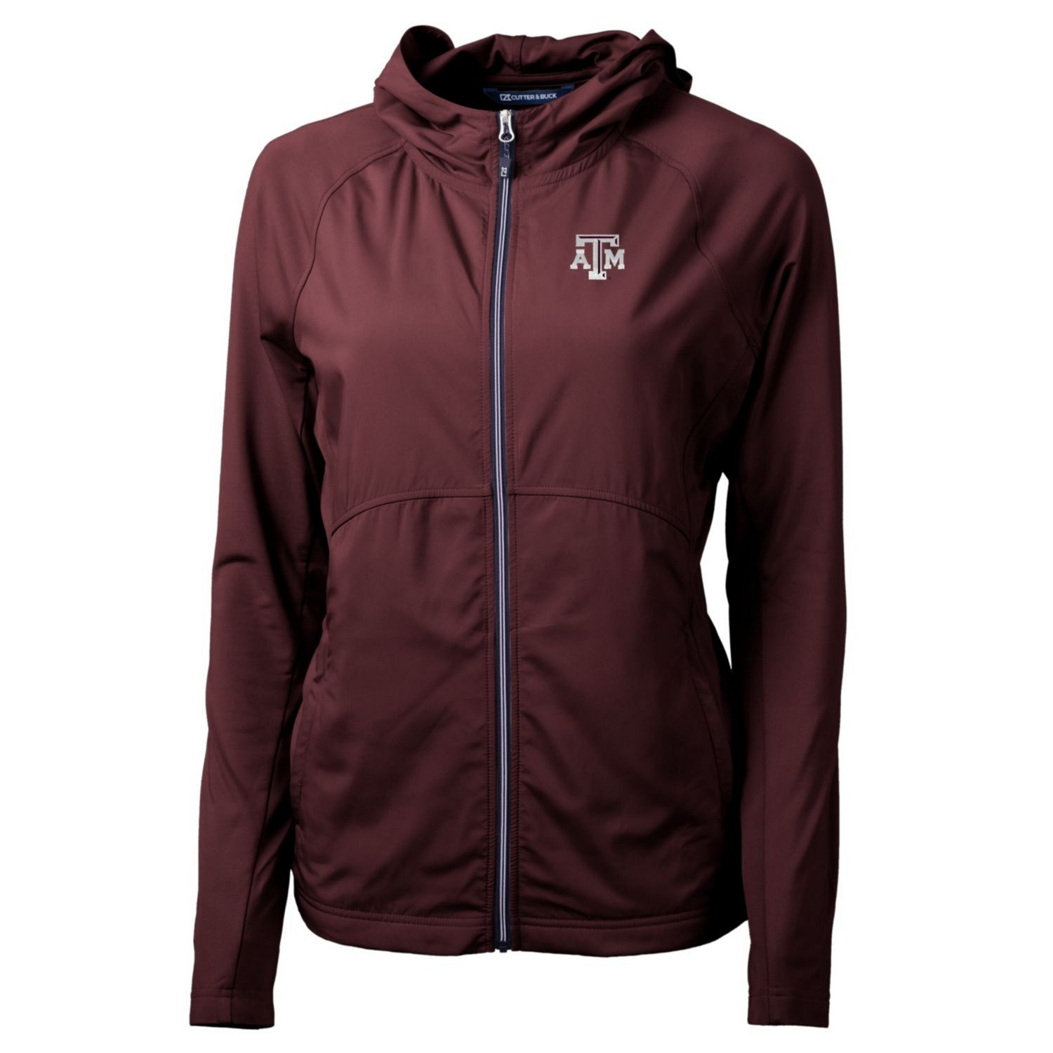 Cutter  Buck Texas AM Aggies Adapt Eco Knit Full-Zip Hoodie