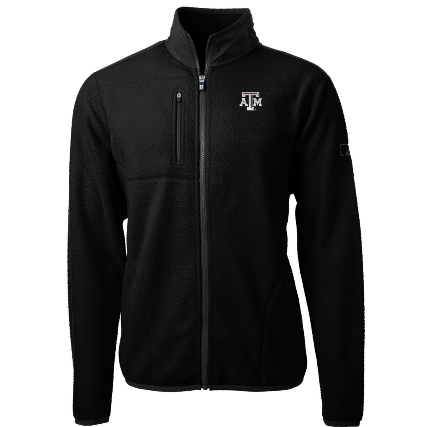 Cutter  Buck Texas AM Aggies Team Logo Cascade Eco Sherpa Fleece Full-Zip Jacket - view number 1