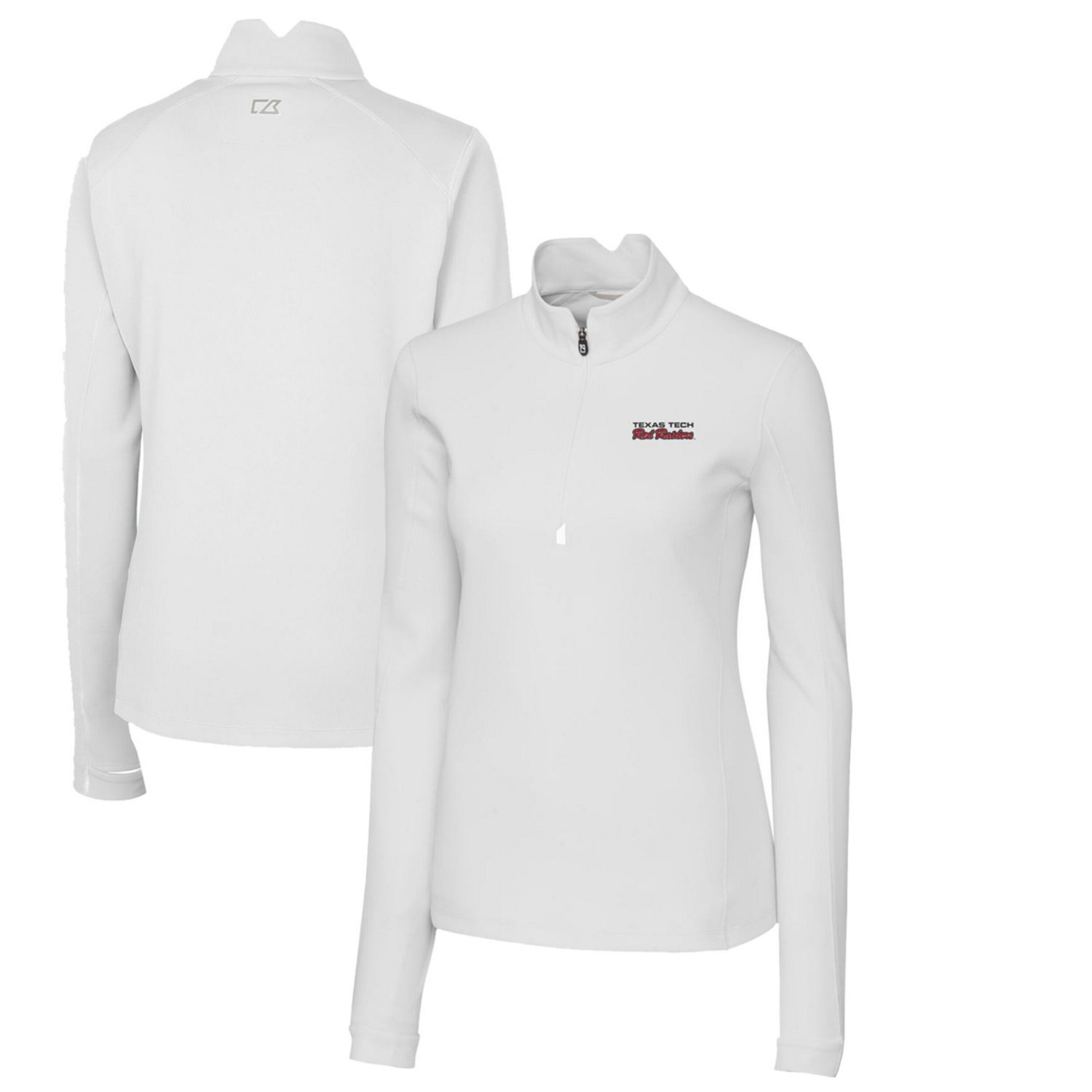 Cutter  Buck Texas Tech Red Raiders Traverse Stretch Quarter-Zip Pullover Top                                                    - view number 1