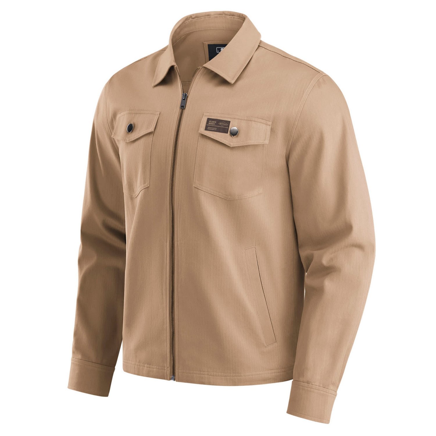 Darius Rucker Collection by Fanatics Atlanta Braves Distressed Washed Full-Zip Jacket - view number 2