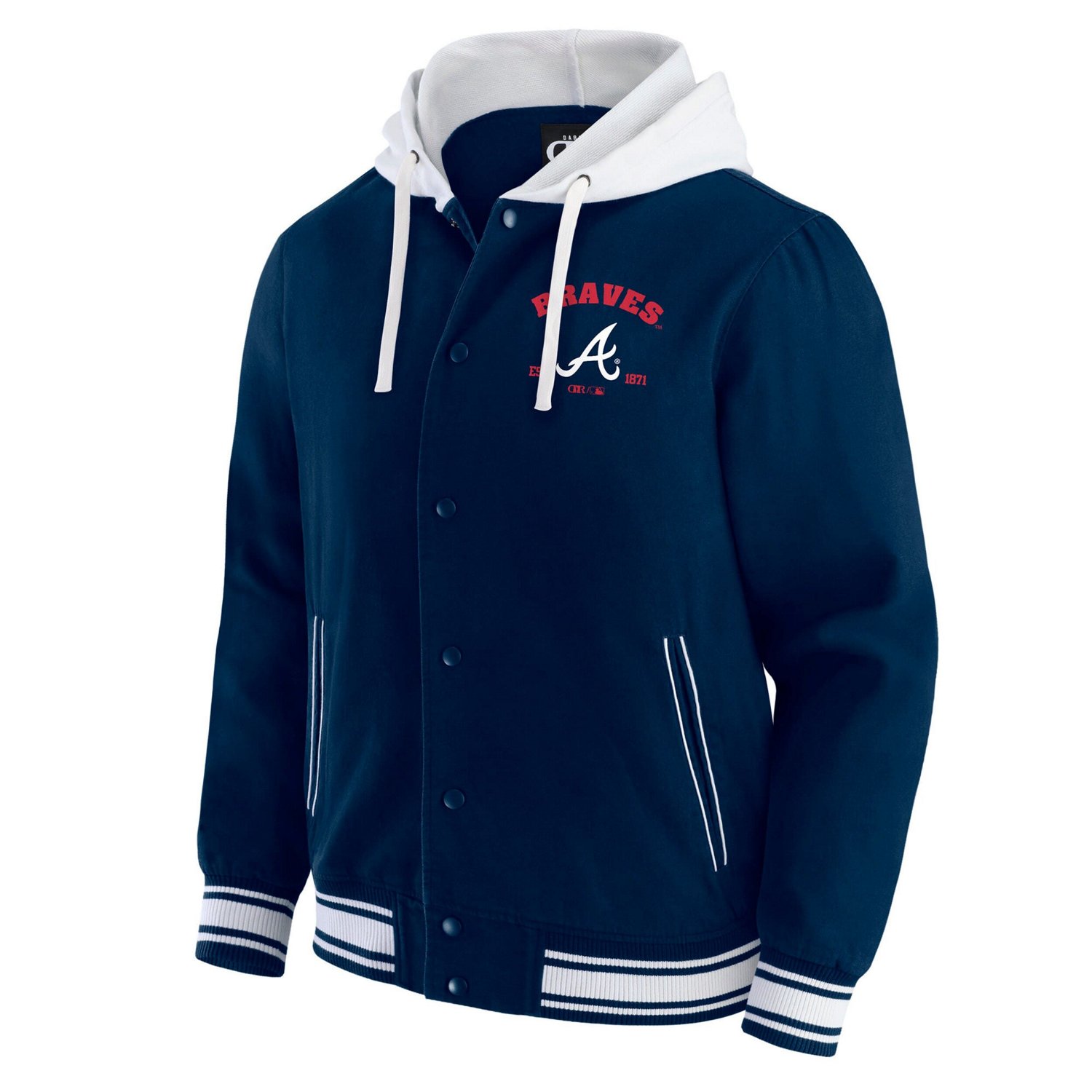 Darius Rucker Collection by Fanatics Atlanta Braves Full-Snap Hooded Jacket