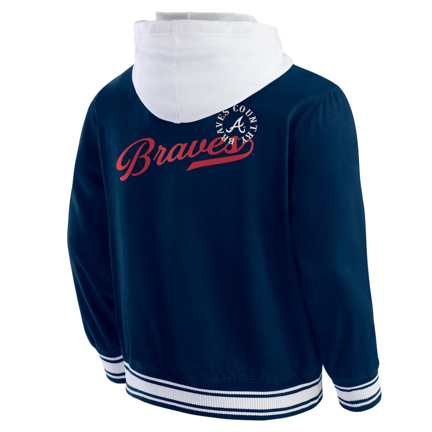 Darius Rucker Collection by Fanatics Atlanta Braves Full-Snap Hooded Jacket