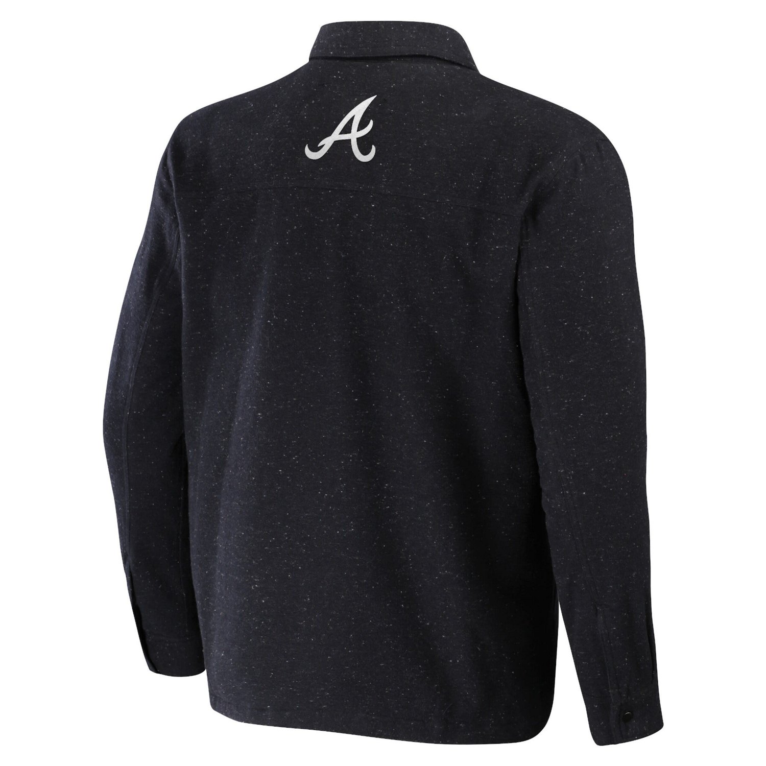 Darius Rucker Collection by Fanatics Atlanta Braves Ringstop Full-Snap Shacket - view number 3