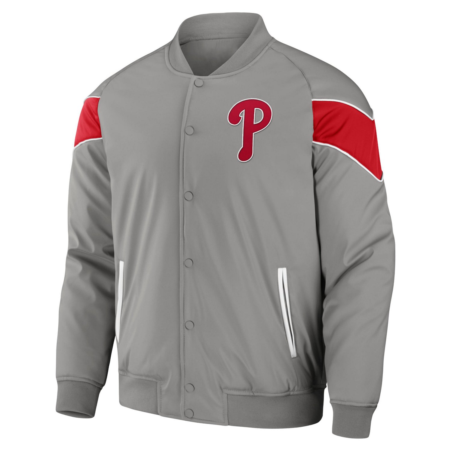 Darius Rucker Collection by Fanatics Philadelphia Phillies Baseball Raglan Full-Snap Jacket