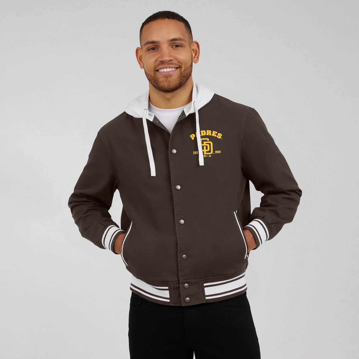 Darius Rucker Collection by Fanatics San Diego Padres Full-Snap Hooded Jacket