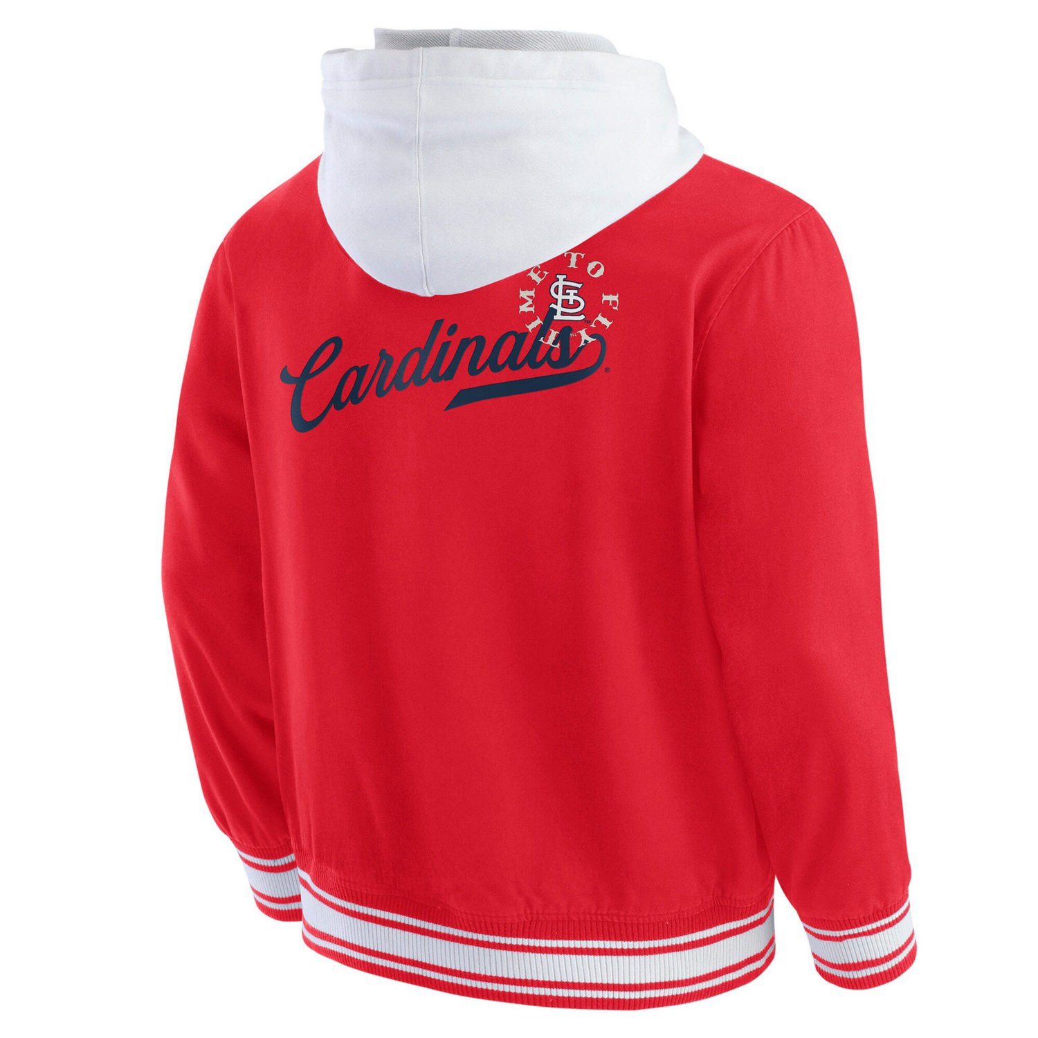 Darius Rucker Collection by Fanatics St Louis Cardinals Full-Snap Hooded Jacket