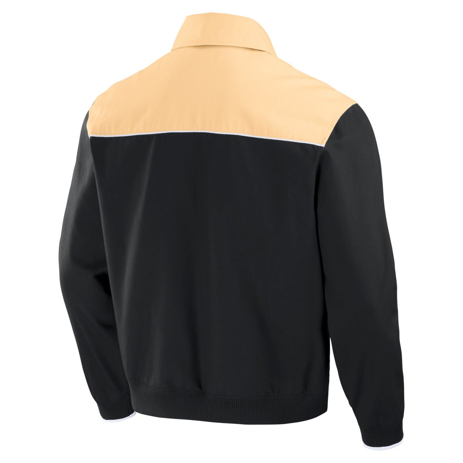 Darius Rucker Collection by Fanatics Tan Atlanta Braves Canvas Bomber Full-Zip Jacket