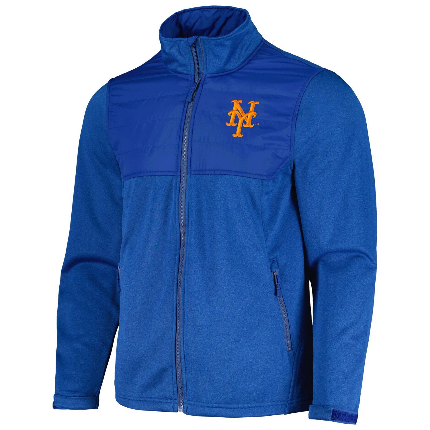 Dunbrooke Heather New York Mets Explorer Full-Zip Jacket - view number 2