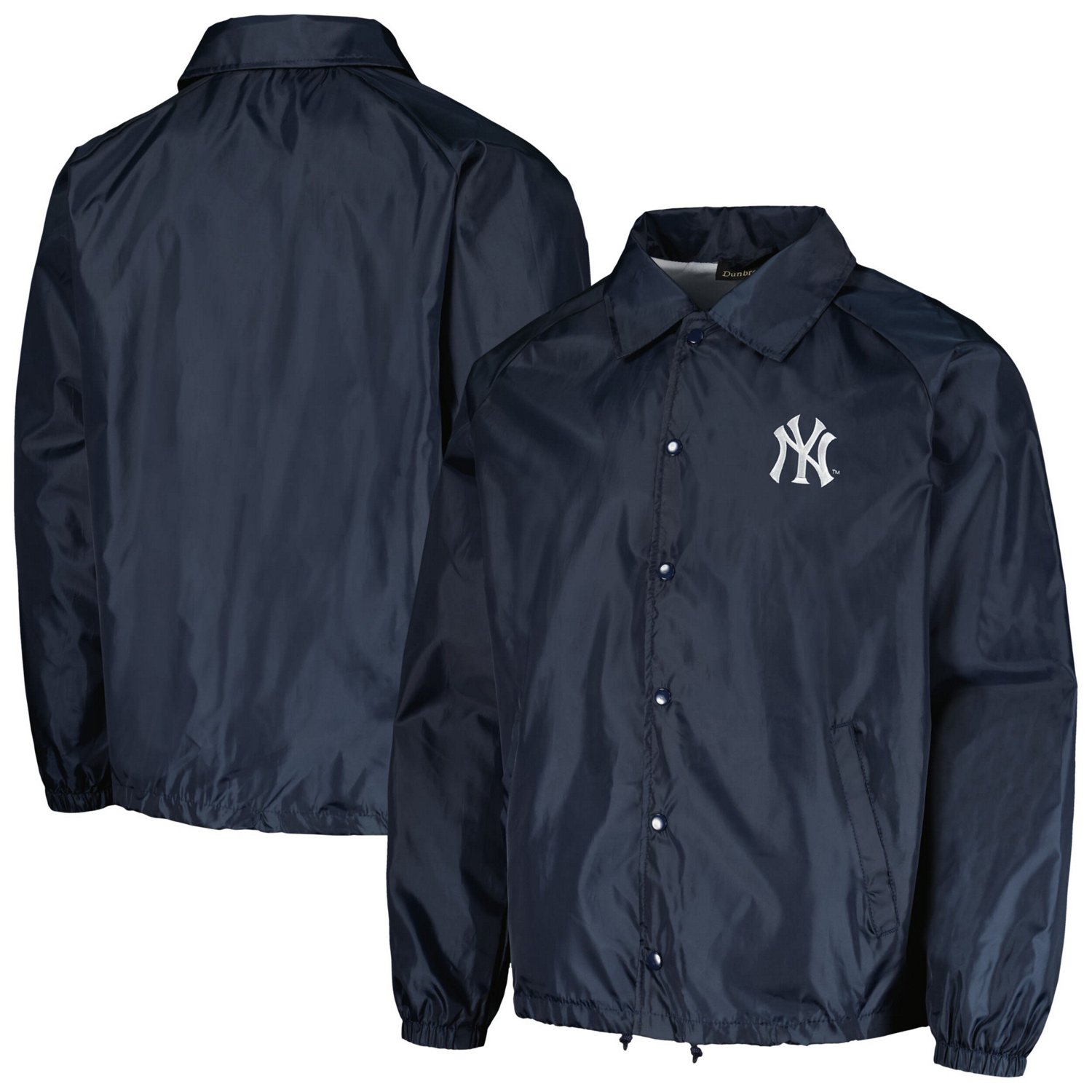 Dunbrooke New York Yankees Coach's Raglan Full-Snap Windbreaker Jacket                                                           - view number 1
