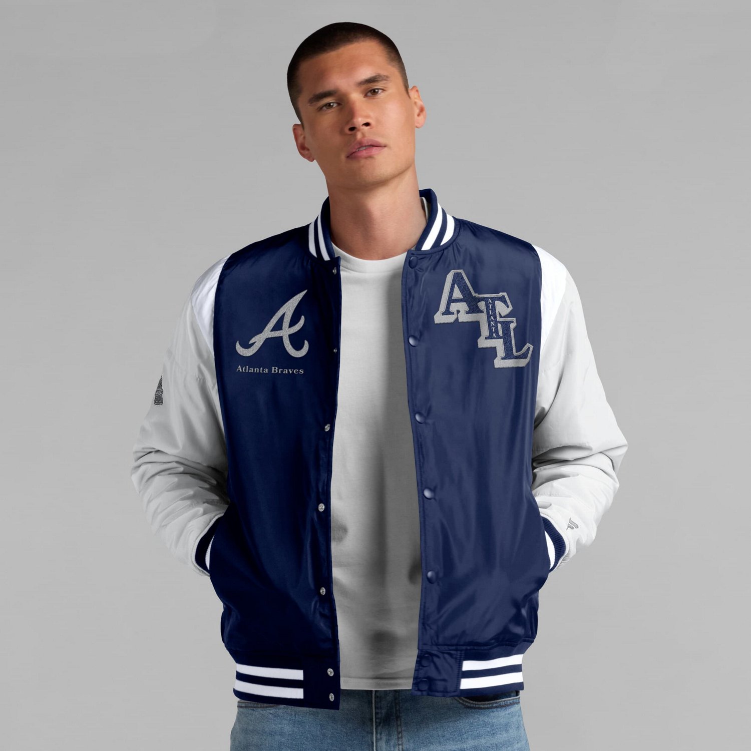 Fanatics Atlanta Braves Elements Elite Full-Snap Jacket
