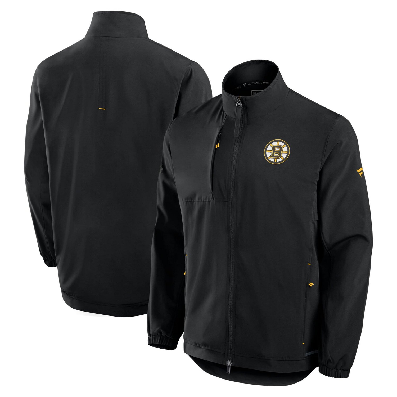 Fanatics Boston Bruins Authentic Pro Rink Coaches Full-Zip Jacket