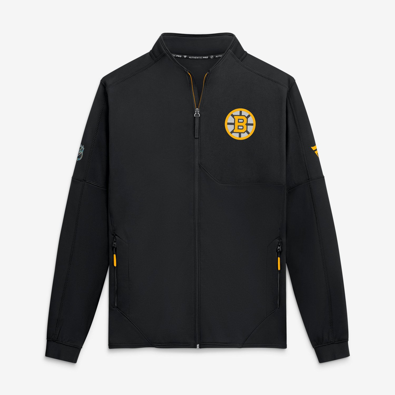 Fanatics Boston Bruins Authentic Pro Rink Fleece Full-Zip Jacket