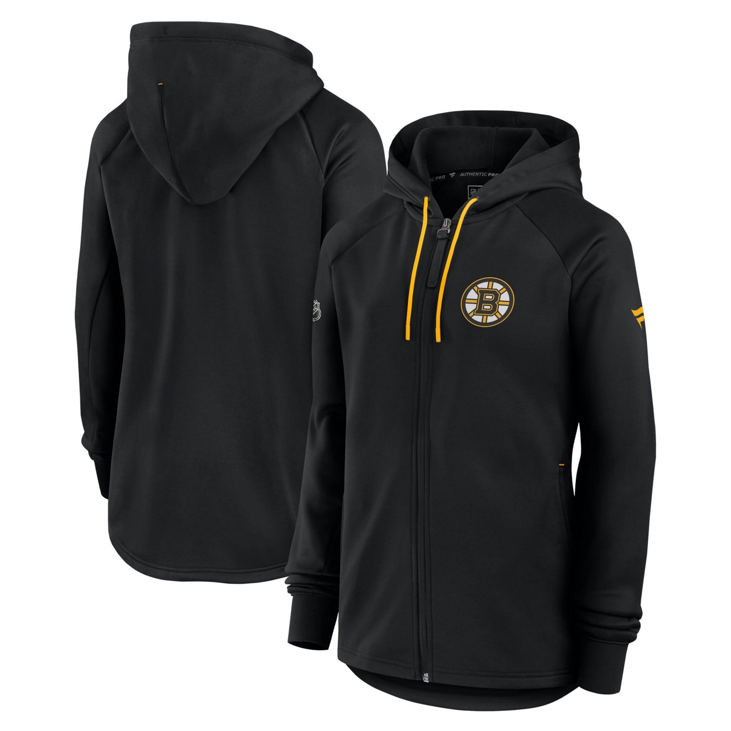 Fanatics Boston Bruins Authentic Pro Rink Fleece Full-Zip Jacket