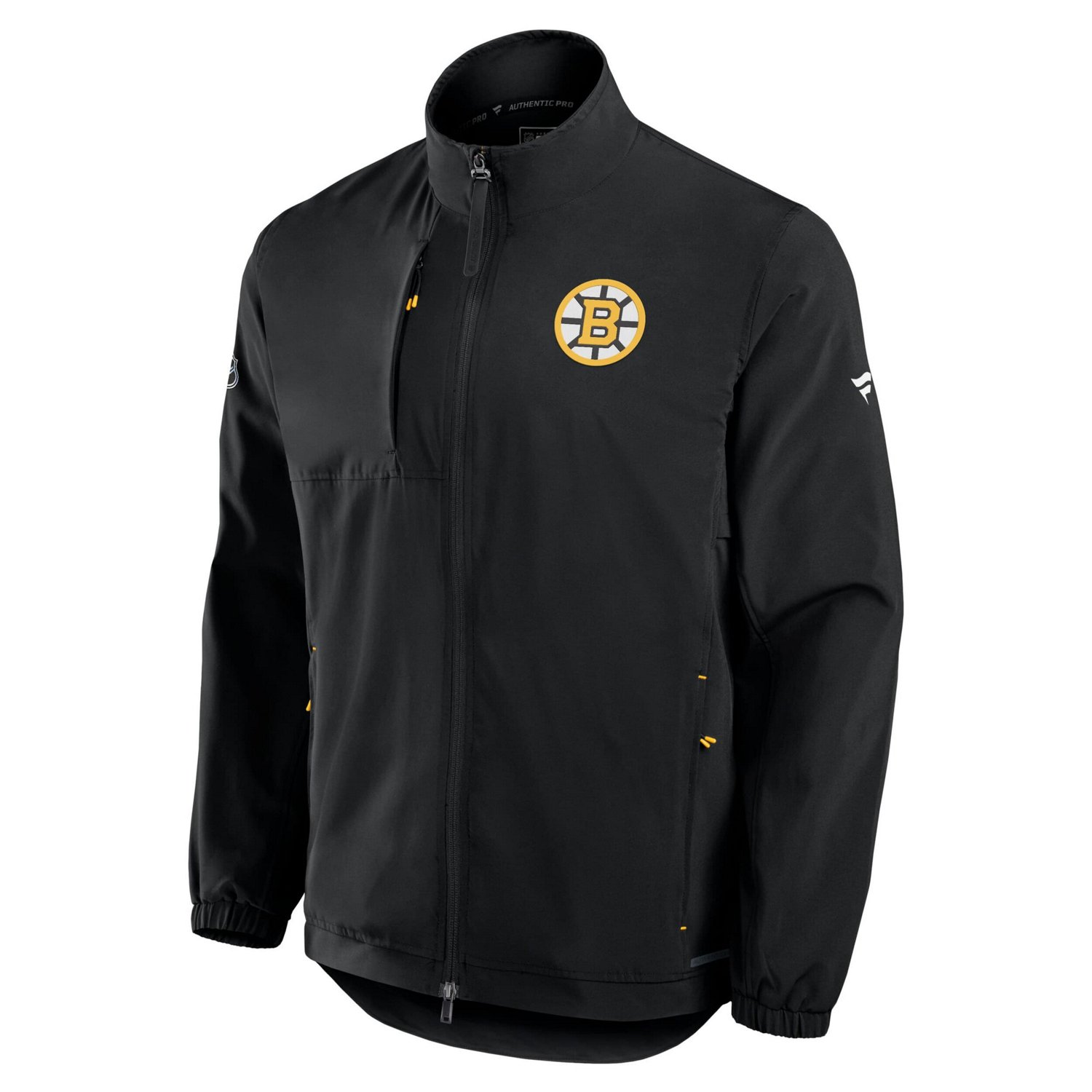 Fanatics Boston Bruins Authentic Pro Rink Full-Zip Coaches Jacket