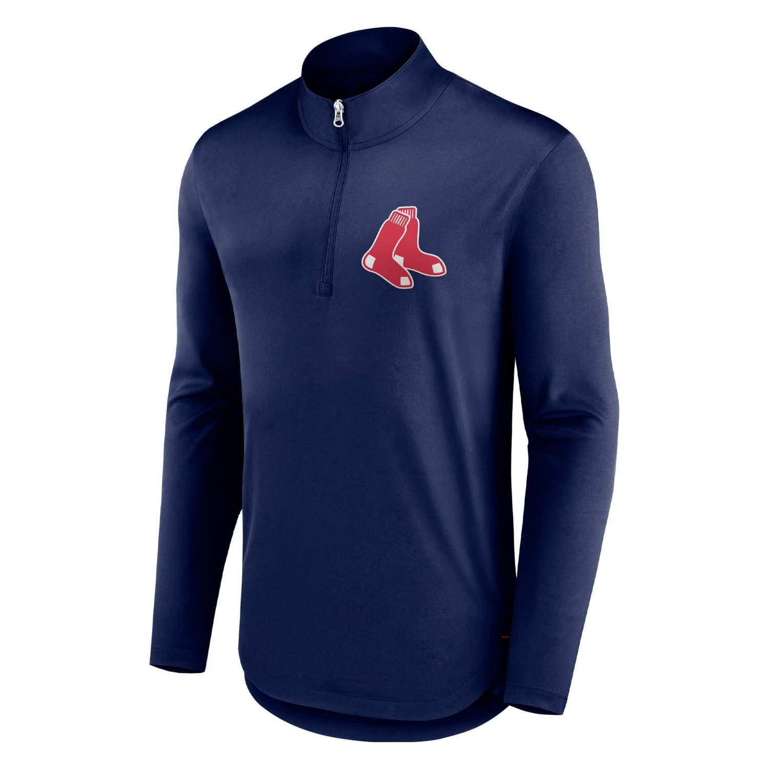 Fanatics Boston Red Sox Tough Minded Lightweight Quarter-Zip Pullover - view number 2