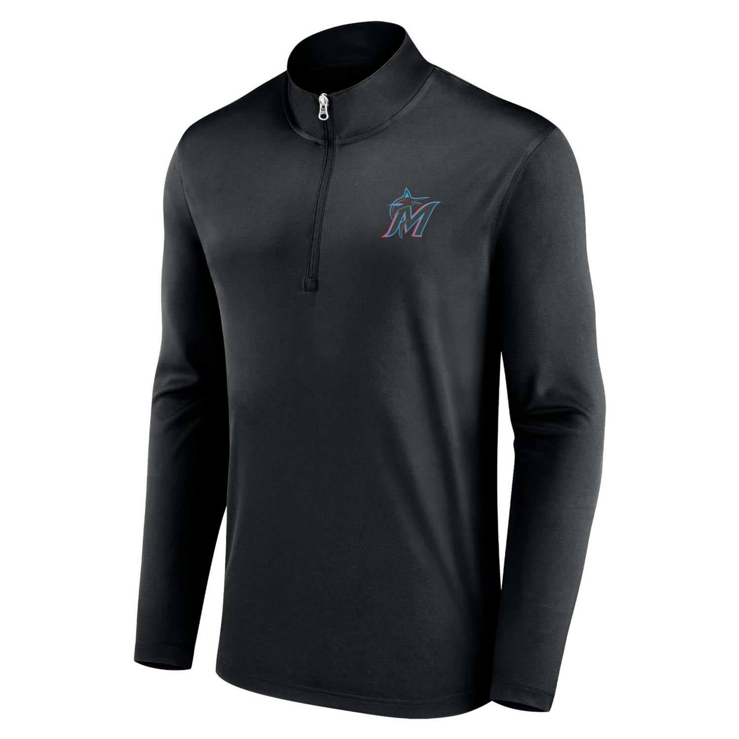 Fanatics Branded Miami Marlins Underdog Mindset Quarter-Zip Jacket - view number 2