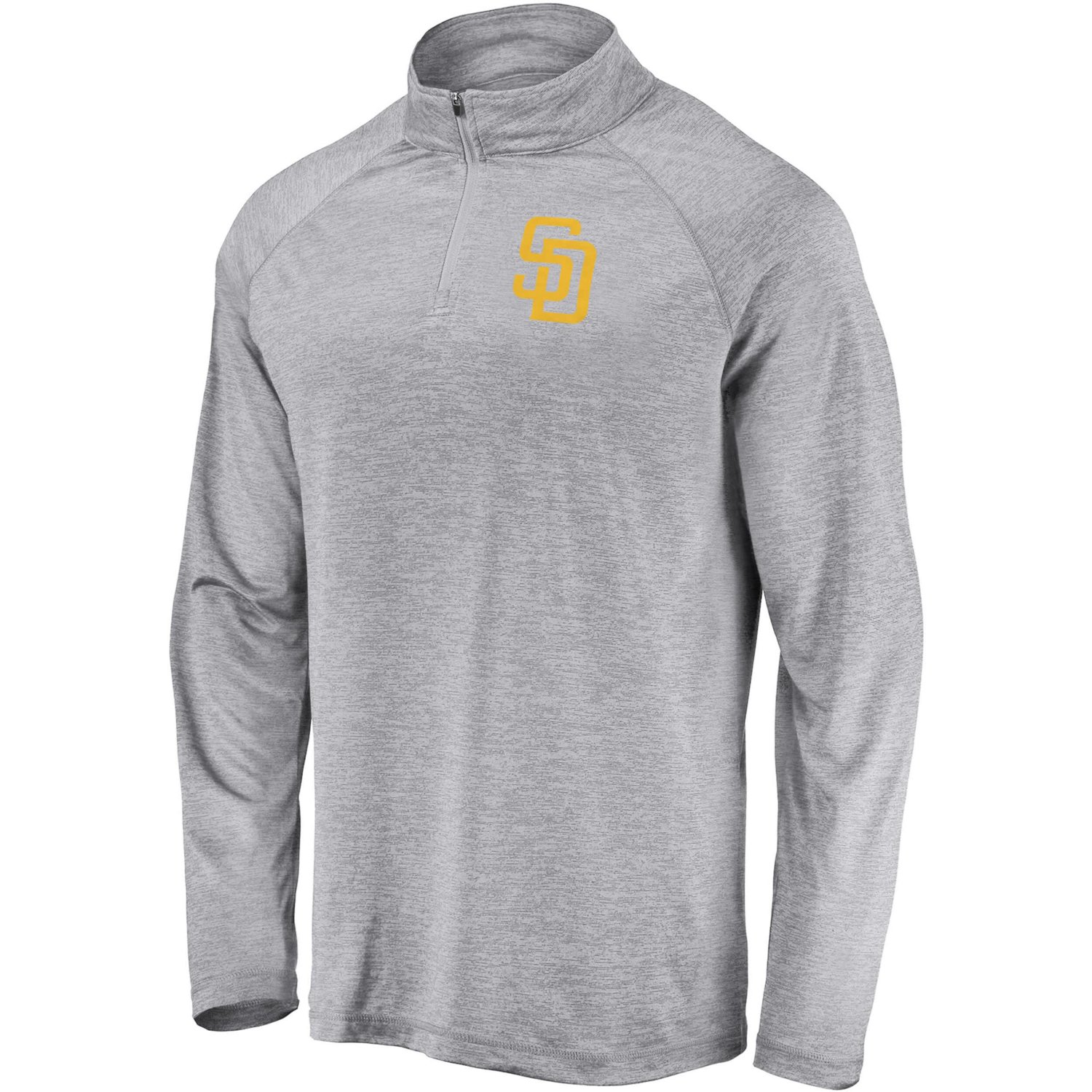Fanatics Branded San Diego Padres Primary Logo Quarter-Zip Raglan Jacket - view number 2