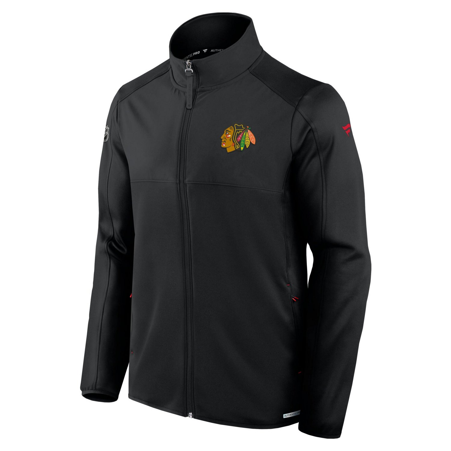 Fanatics Chicago hawks Authentic Pro Rink Fleece Full-Zip Jacket                                                                 - view number 2