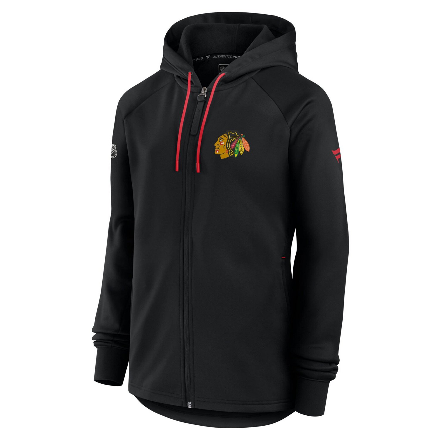 Fanatics Chicago hawks Authentic Pro Rink Fleece Full-Zip Jacket                                                                 - view number 2