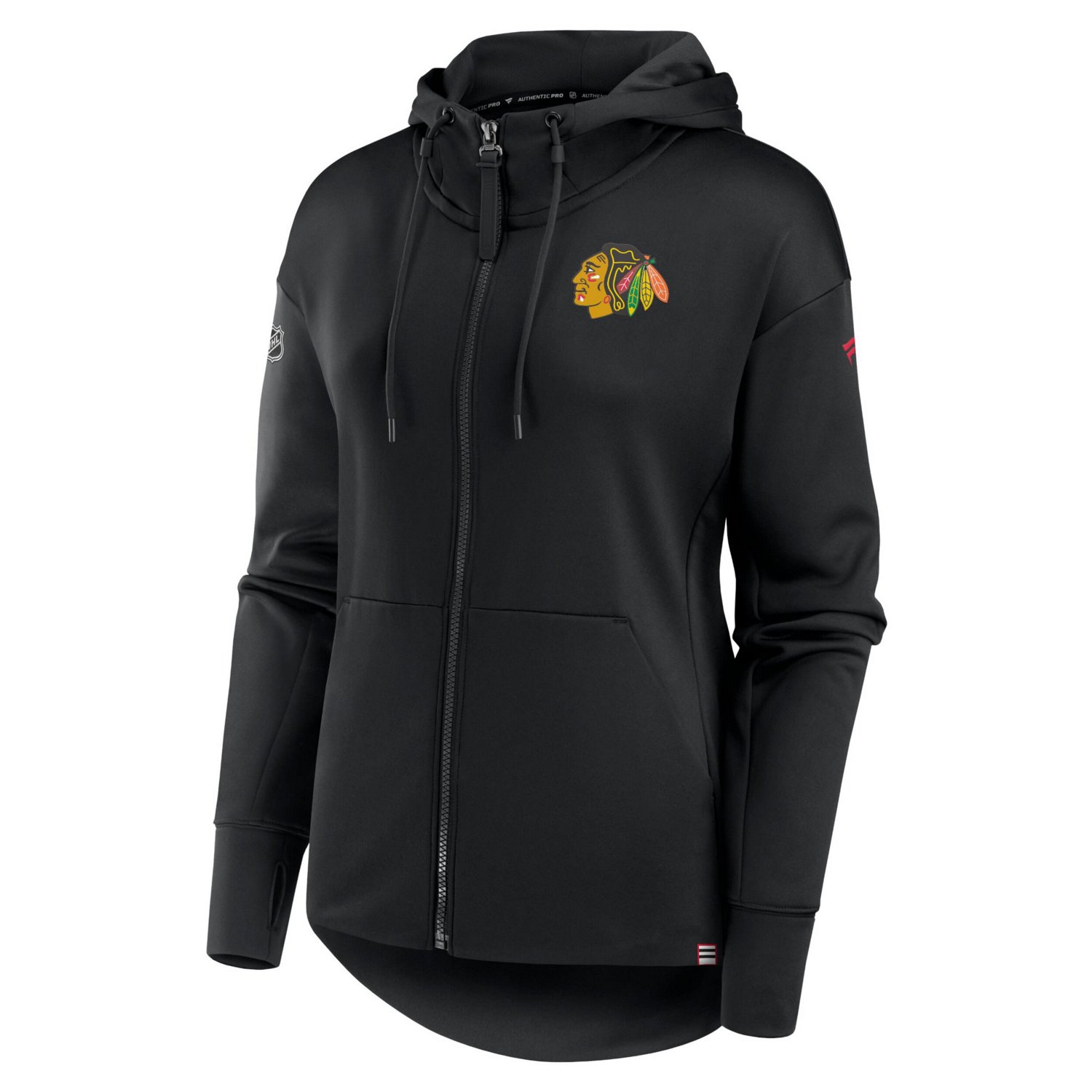 Fanatics Chicago hawks Authentic Pro Scuba Full-Zip Hoodie                                                                       - view number 2