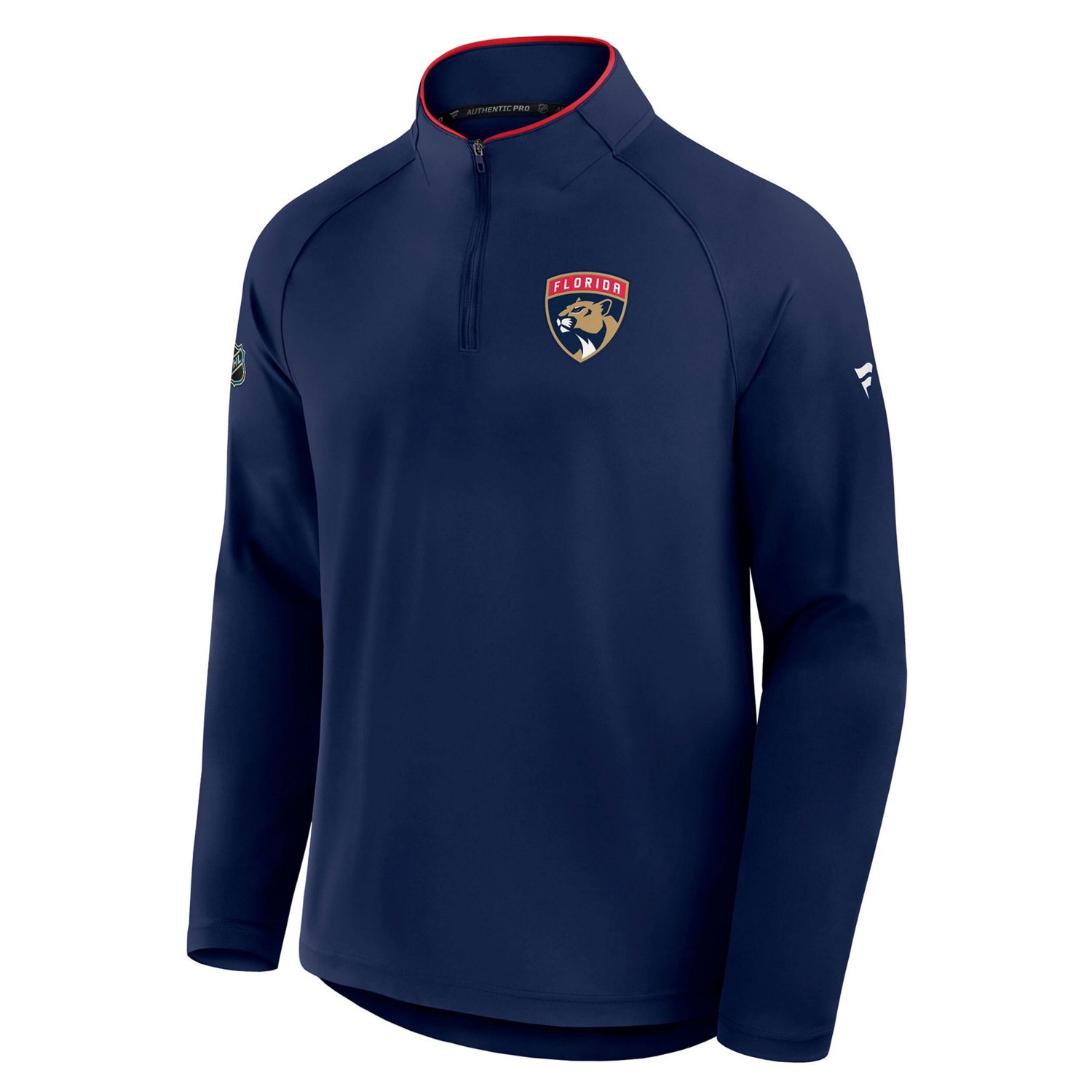 Fanatics Florida Panthers Authentic Pro Rink Training Quarter-Zip Pullover - view number 4
