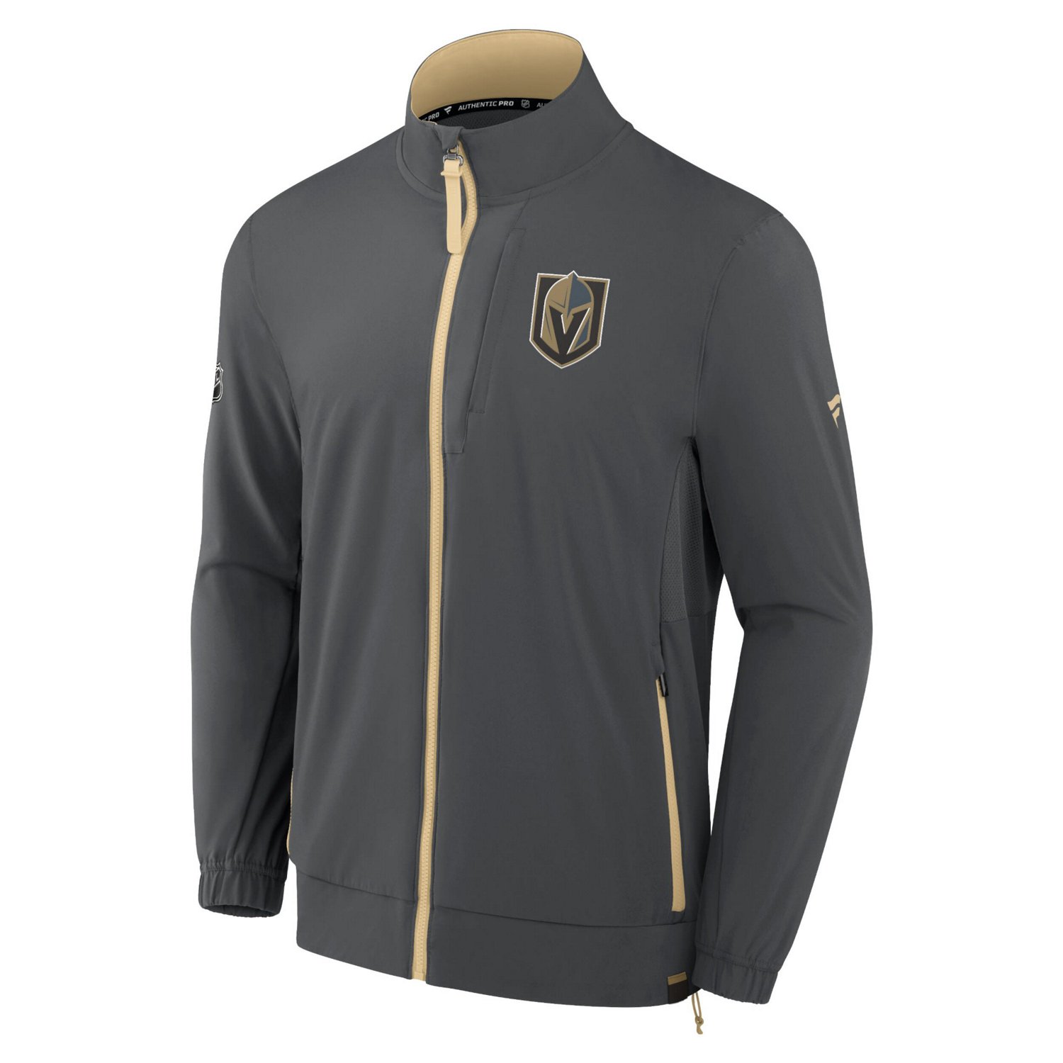 Fanatics Gray Vegas Golden Knights Authentic Pro Rink Full-Zip Jacket                                                            - view number 2