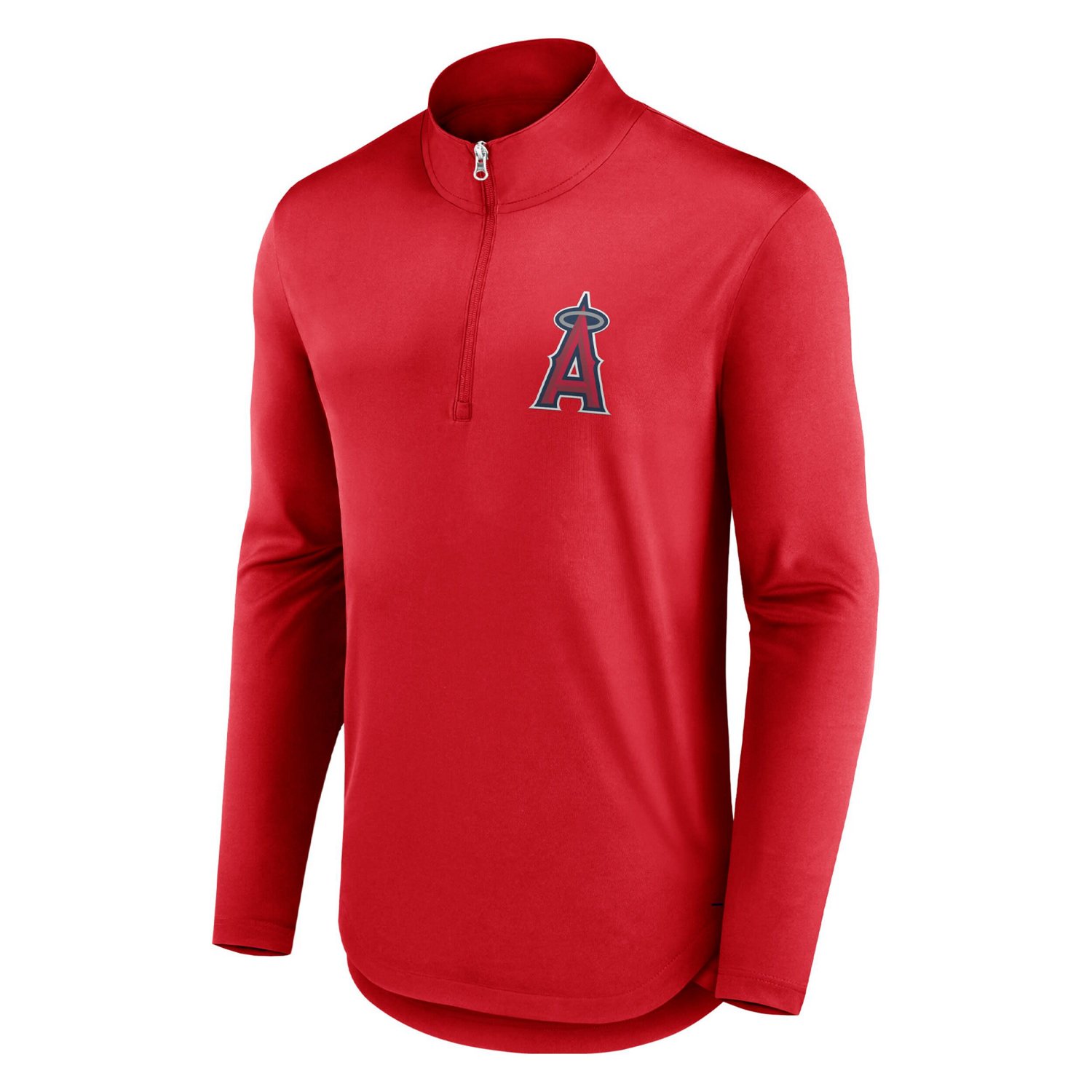 Fanatics Los Angeles Angels Tough Minded Lightweight Quarter-Zip Pullover - view number 2