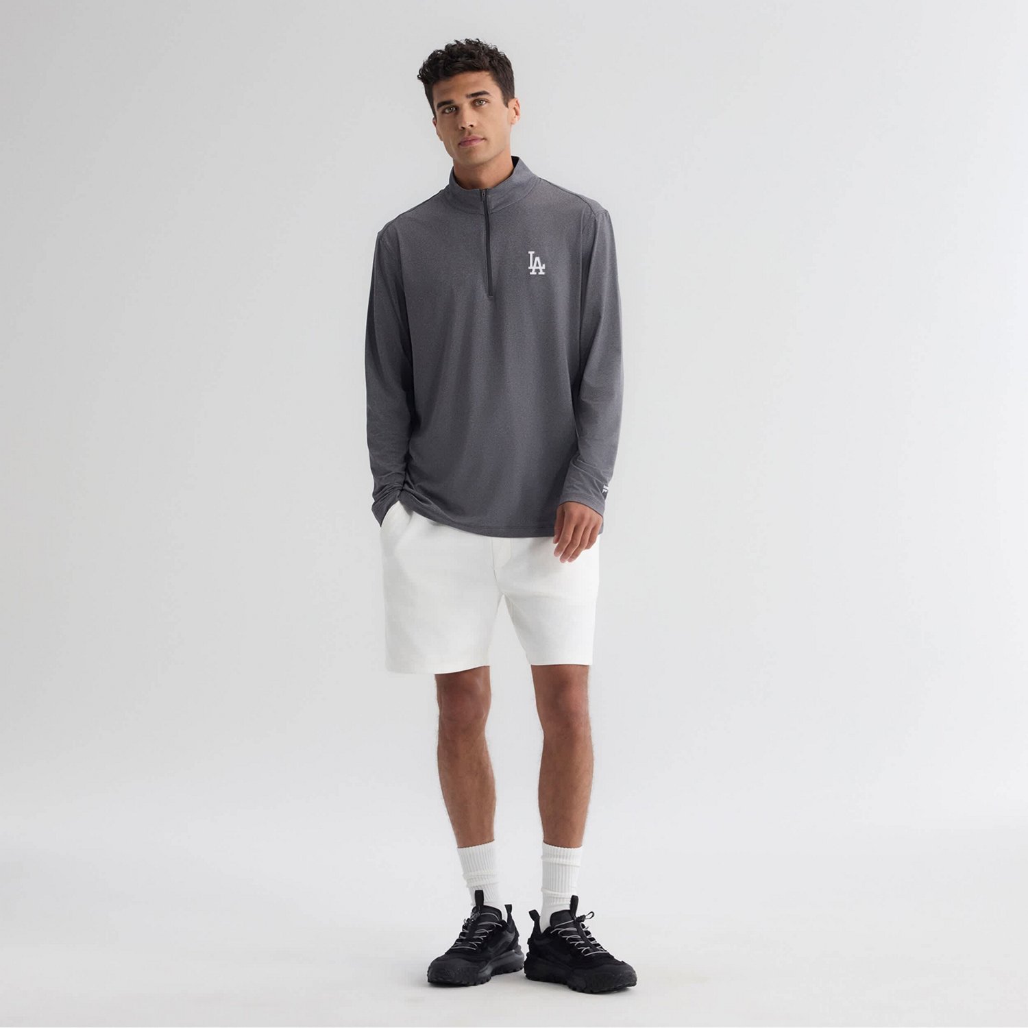 Fanatics Los Angeles Dodgers Clutch Quarter-Zip Pullover