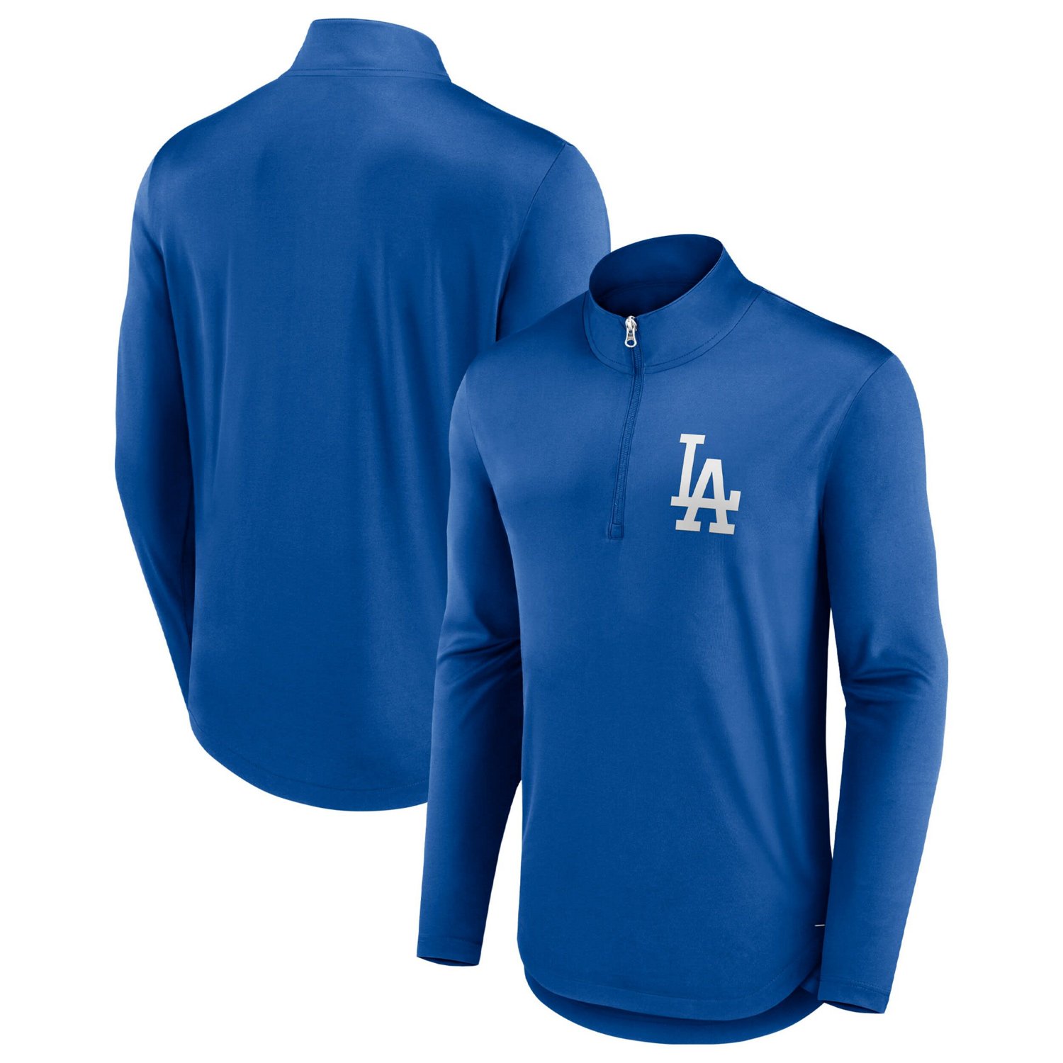 Fanatics Los Angeles Dodgers Tough Minded Lightweight Quarter-Zip Pullover                                                      