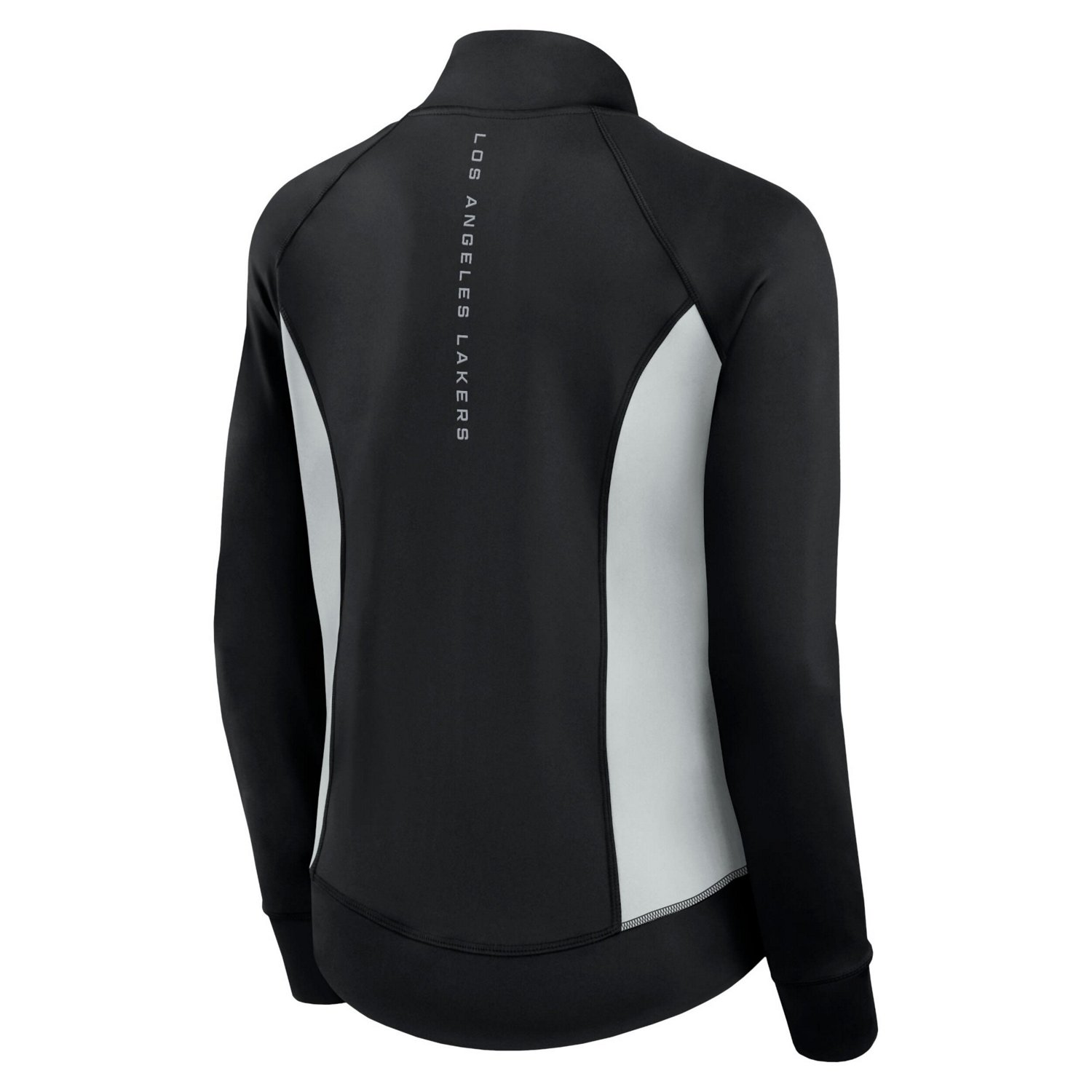 Fanatics Los Angeles Lakers Studio Fitted Full-Zip Gym Track Jacket                                                              - view number 3