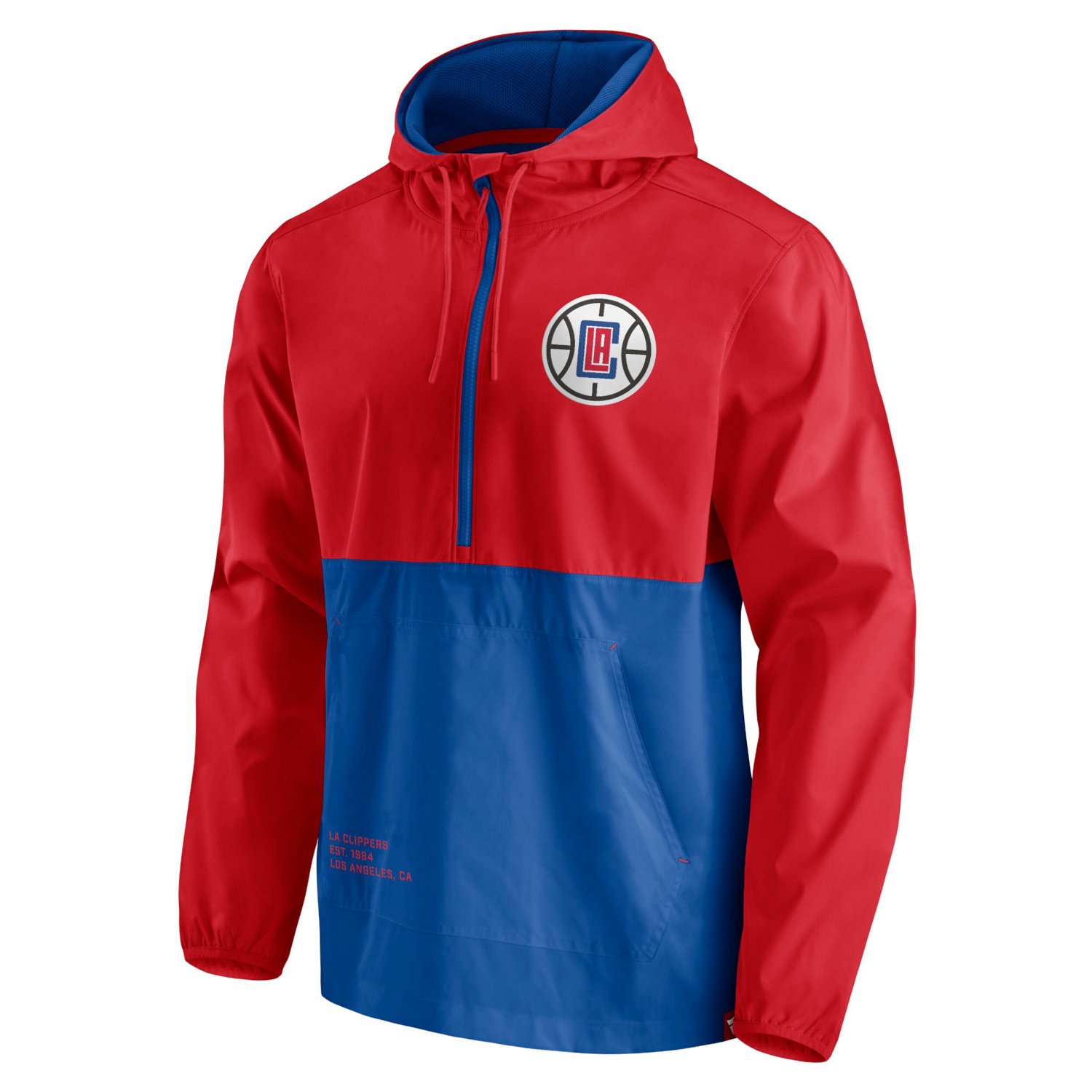 Fanatics Men’s Los Angeles Clippers Anorak Block Party Windbreaker - view number 2