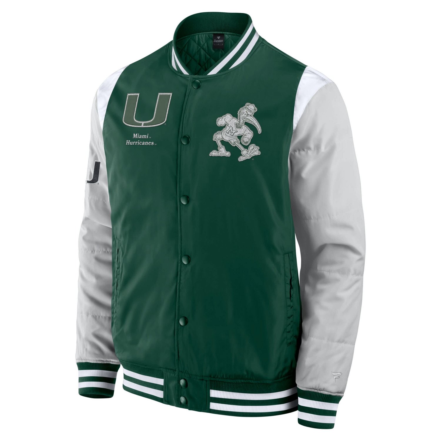Fanatics Miami Hurricanes Elements Elite Full-Snap Jacket