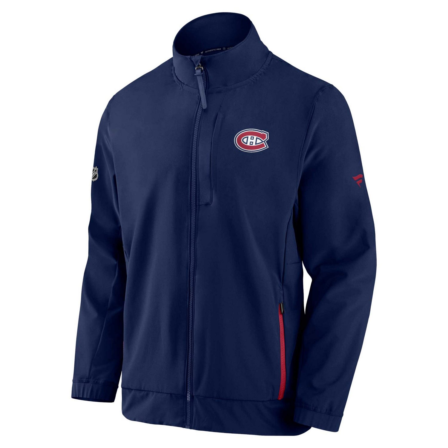 Fanatics Montreal Canadiens Authentic Pro Rink Coaches Full-Zip Jacket