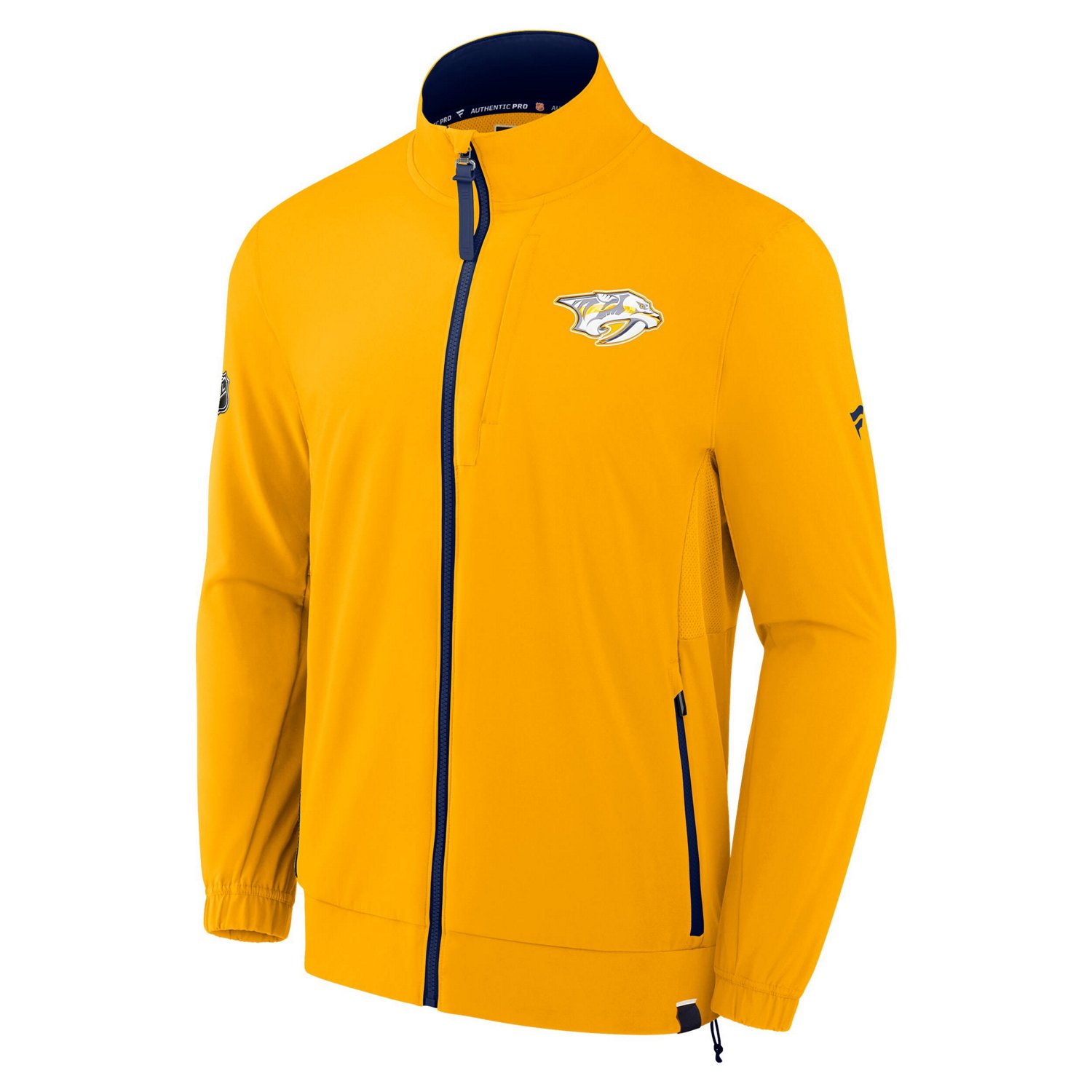 Fanatics Nashville Predators Authentic Pro Rink Coaches Full-Zip Jacket - view number 2