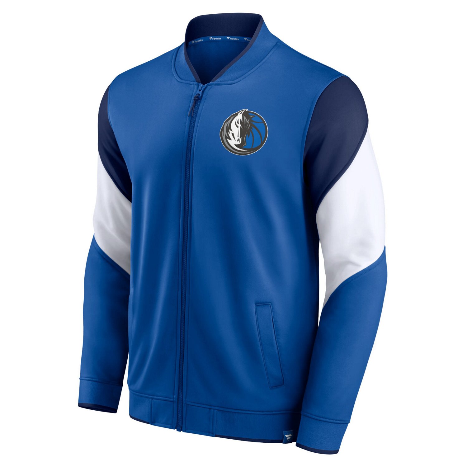 Fanatics /Navy Dallas Mavericks League Best Performance Full-Zip Jacket                                                          - view number 2