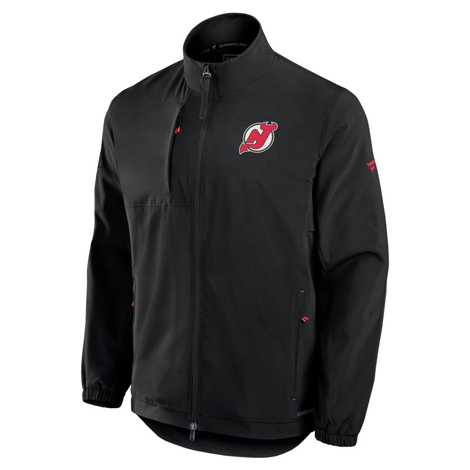 Fanatics New Jersey Devils Authentic Pro Rink Coaches Full-Zip Jacket                                                            - view number 2