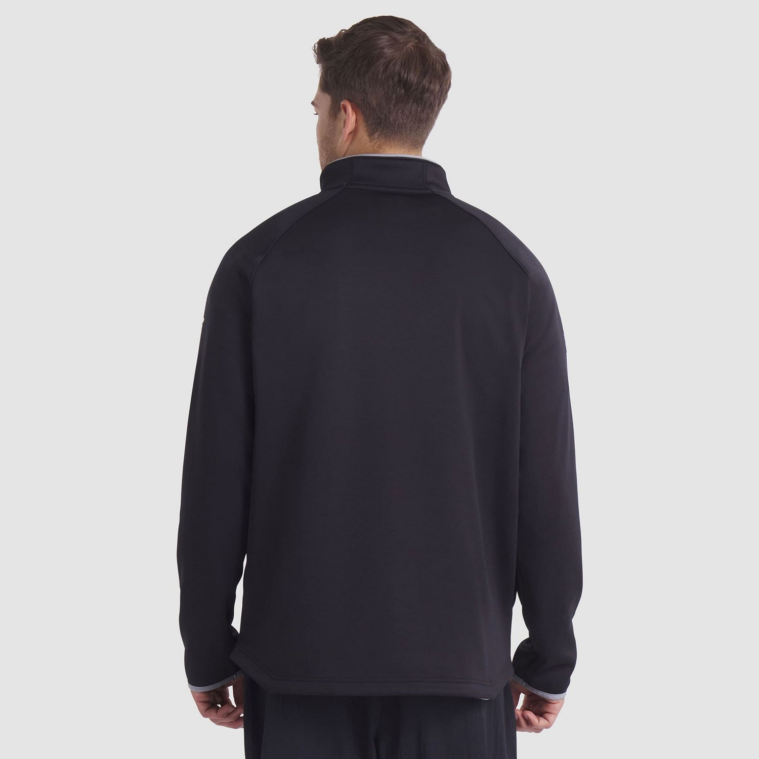 Fanatics New Jersey Devils Authentic Pro Rink Raglan Quarter-Zip Pullover - view number 2