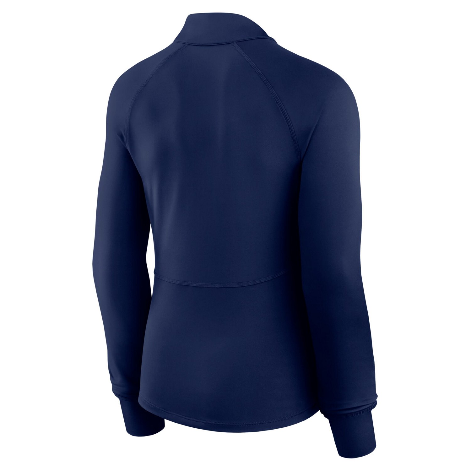Fanatics New York Yankees Elements Raglan Tri-Blend Quarter-Zip Top