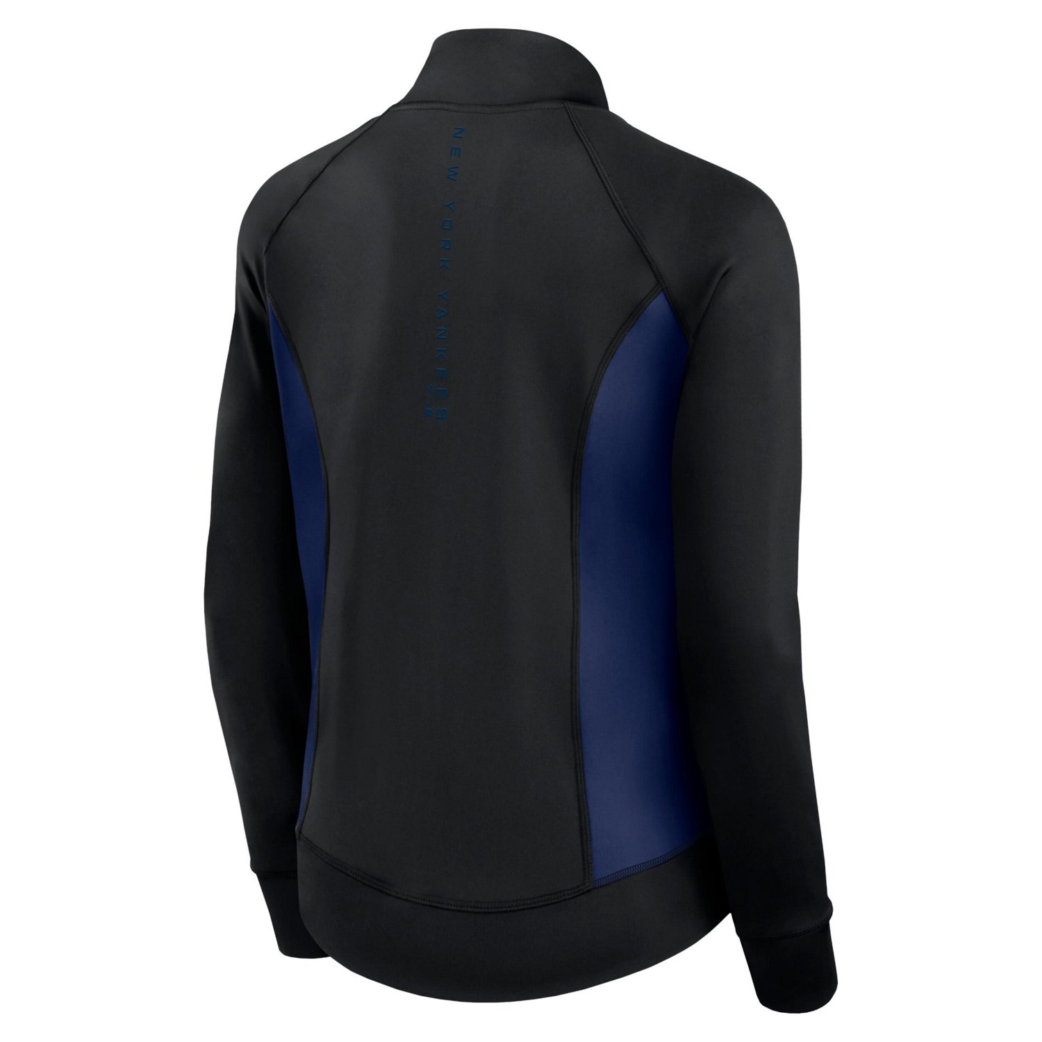 Fanatics New York Yankees Studio Fitted Full-Zip Gym Track Jacket - view number 3