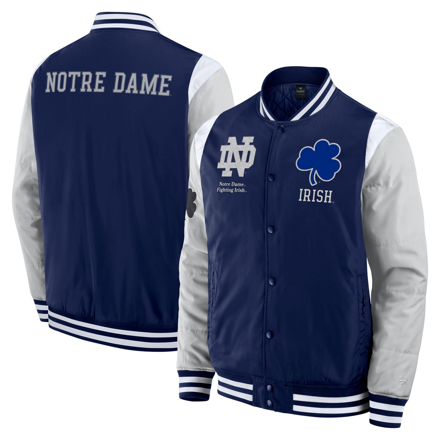 Fanatics Notre Dame Fighting Irish Elements Elite Full-Snap Jacket